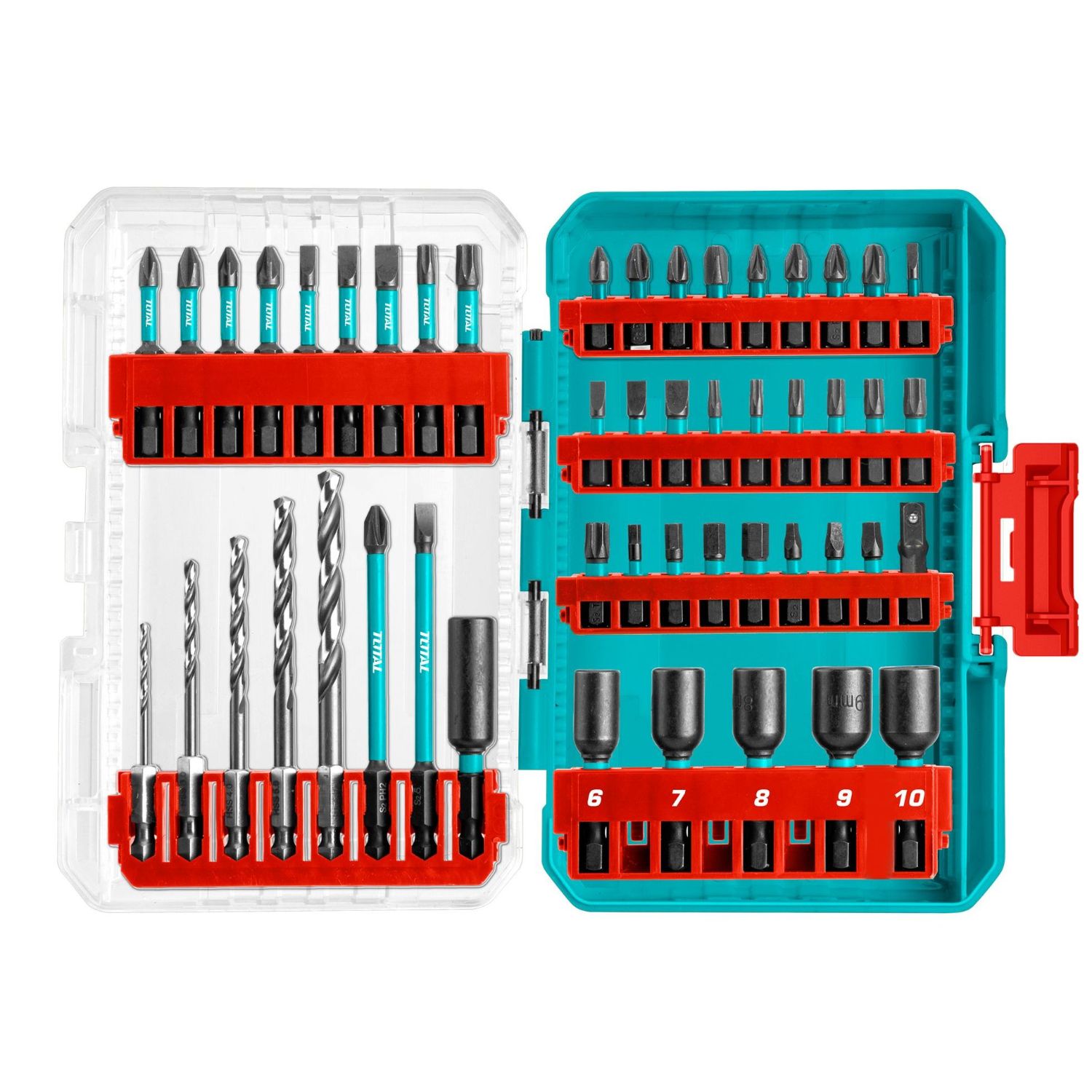 TACSDL24906_01 Set De 49 Piezas Total Para Atornillador De Impacto - Imagen 1