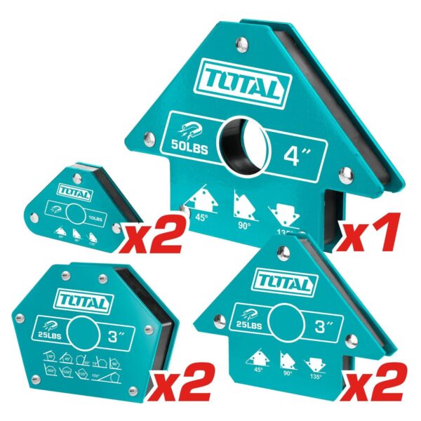 Escuadra Magnética Total - Set x 7