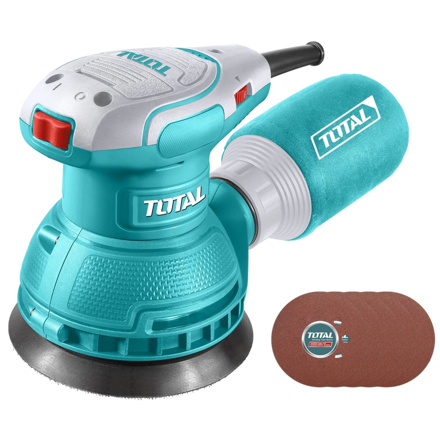 TF2131256_01 Lijadora Roto Orbital Total 320w - 5" - Imagen 1