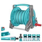 Manguera Total 20m x 1/2" - Con Carrete, Acoples Y Pistola