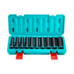 Juego De Dados De Impacto Total 1/2" - 10 Piezas Largas