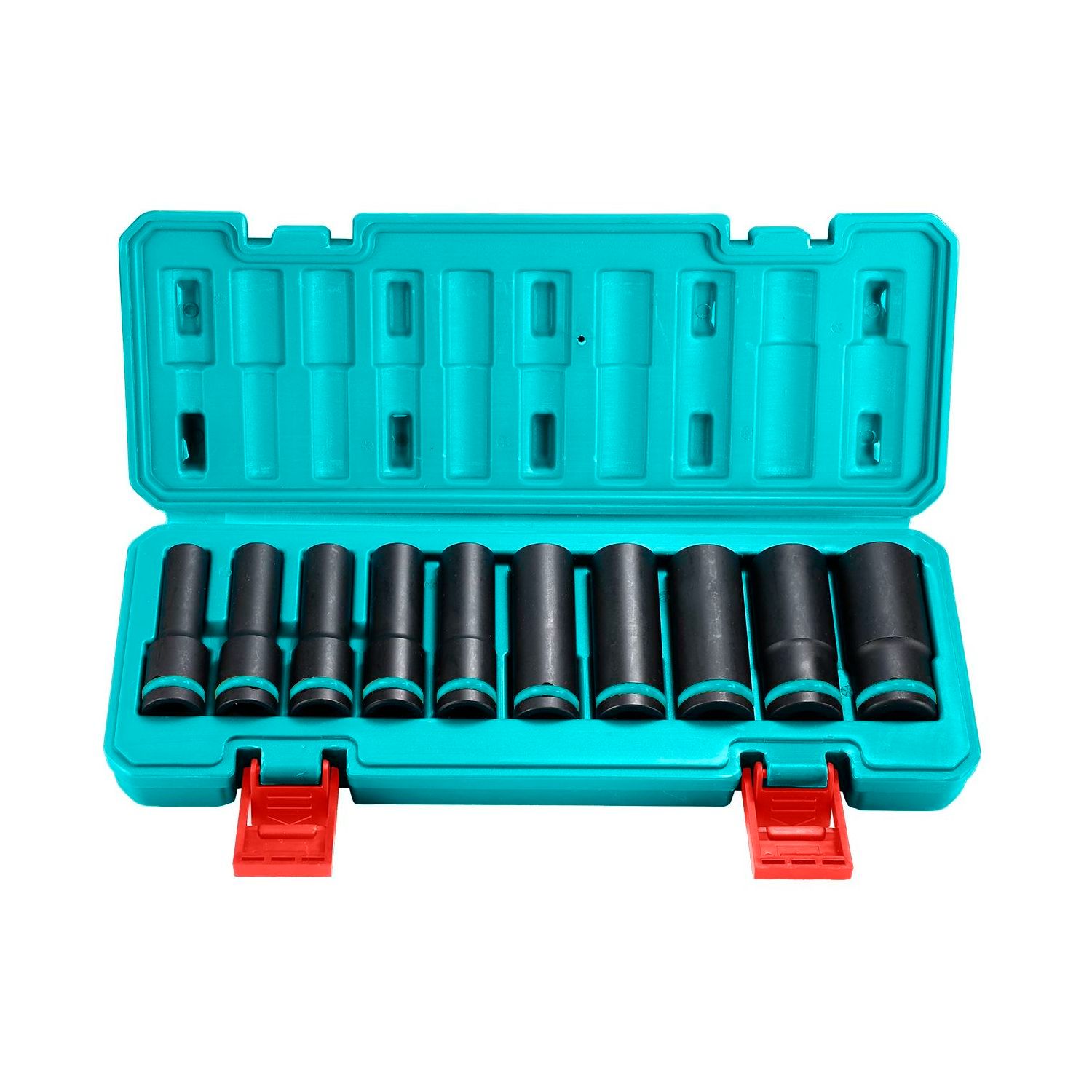THKISD12102L_01 Juego De Dados De Impacto Total 1/2" - 10 Piezas Largas - Imagen 1