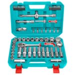 Juego De Dados Y Puntas Total 1/2" - 62 Piezas