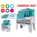 Set De 100 Piezas Total - Destornilladores + Puntas Y Dados - Imagen 2