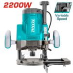 Router, Fresadora De Mano Total 2200w - Imagen 2