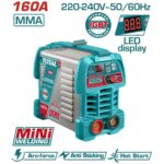 Soldadora Inverter Total 160A - Electrodo - Imagen 2