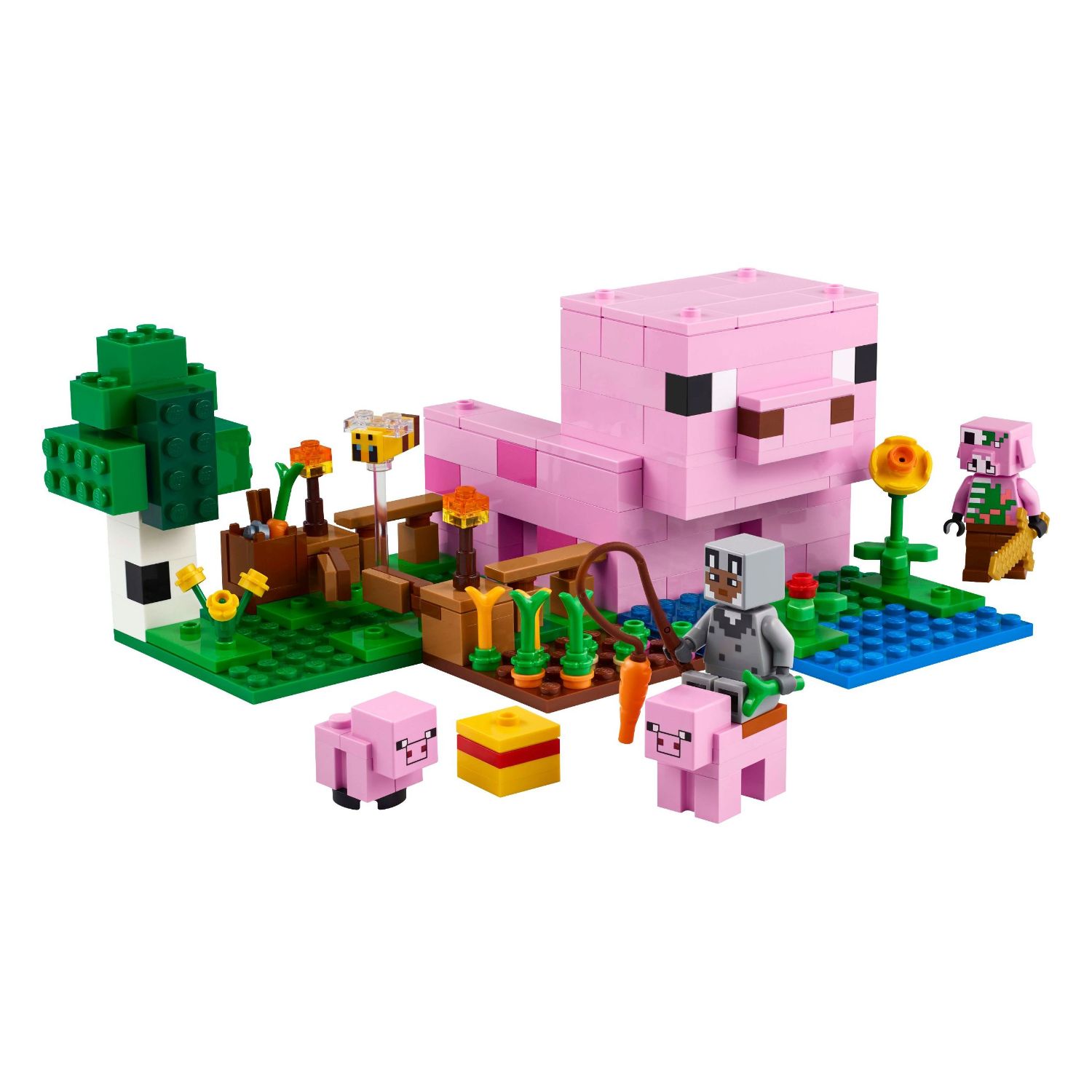 21268_01 La Casa Del Cerdito Bebé LEGO Minecraft - 238 Piezas - Imagen 1