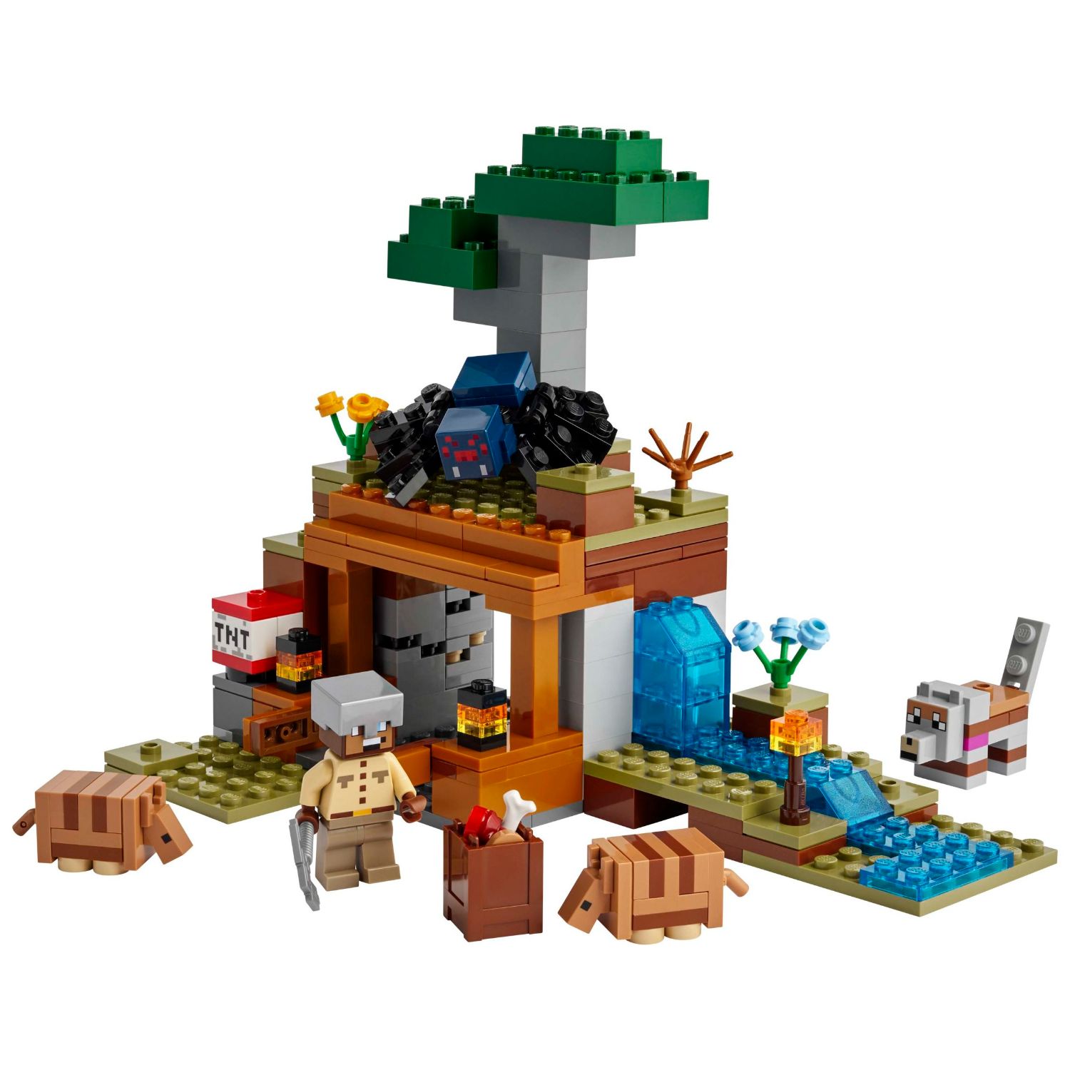 21269_01 Expedición Del Armadillo LEGO Minecraft - 247 Piezas - Imagen 1