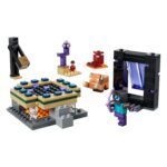 El Viaje Por El Nether Y El Portal Al End LEGO Minecraft - 192 Piezas