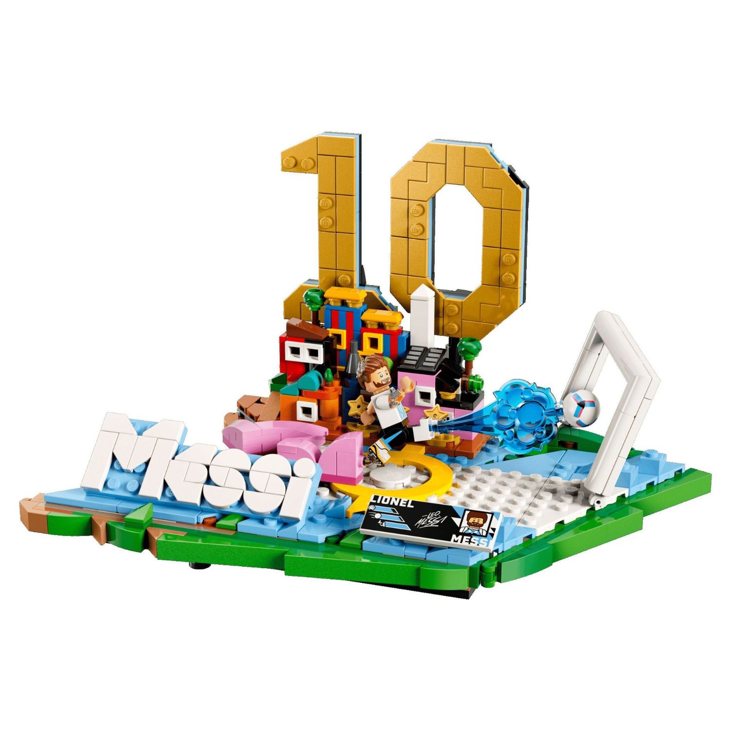 43011_01 Fenómeno Del Fútbol Lionel Messi LEGO Editions - 500 Piezas - Imagen 1
