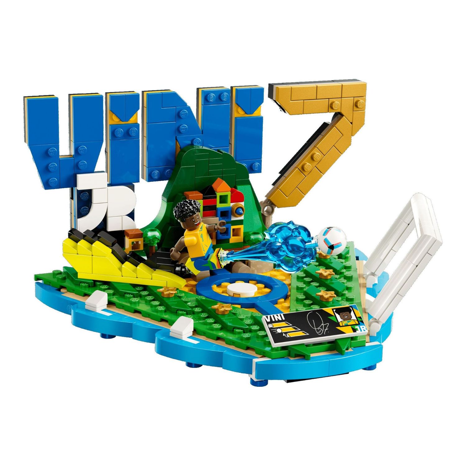 43027_01 Fenómeno Del Fútbol Vini Jr LEGO Editions - 510 Piezas - Imagen 1