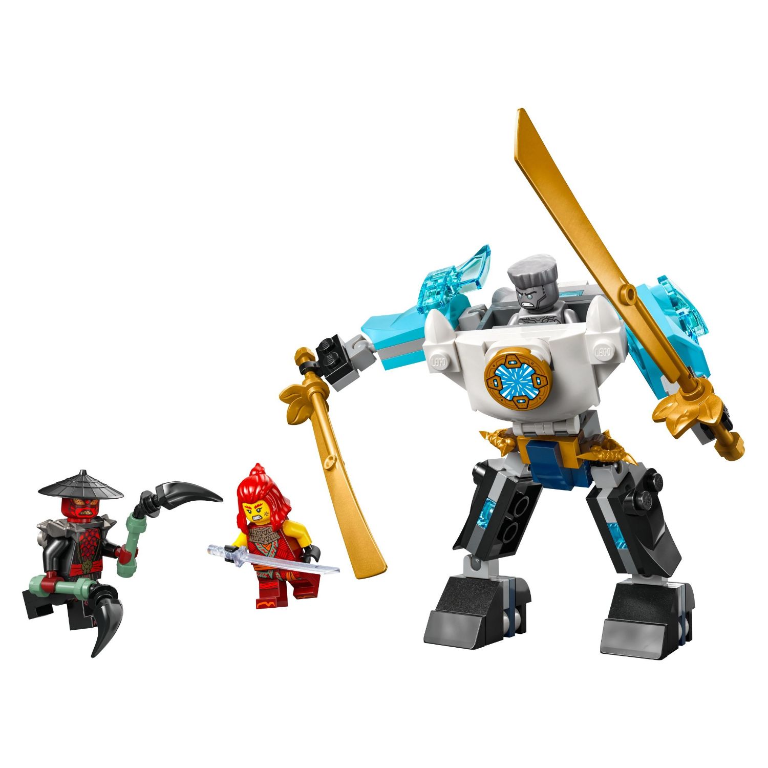71827_01 Mech De Traje De Batallas De Zane LEGO Ninjago - 92 Piezas - Imagen 1