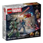 Iron Man Y Máquina De Guerra Vs Drones De Hammer LEGO Marvel Super Heroes - 204 Piezas - Imagen 2