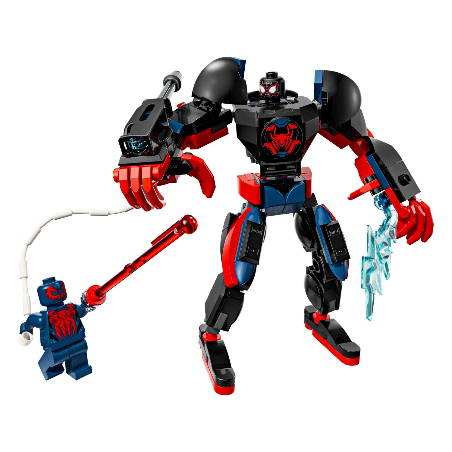 76337_01 Armadura Robótica De Miles Morales Vs Spider-Man 2099 LEGO Marvel Super Heroes - 135 Piezas - Imagen 1