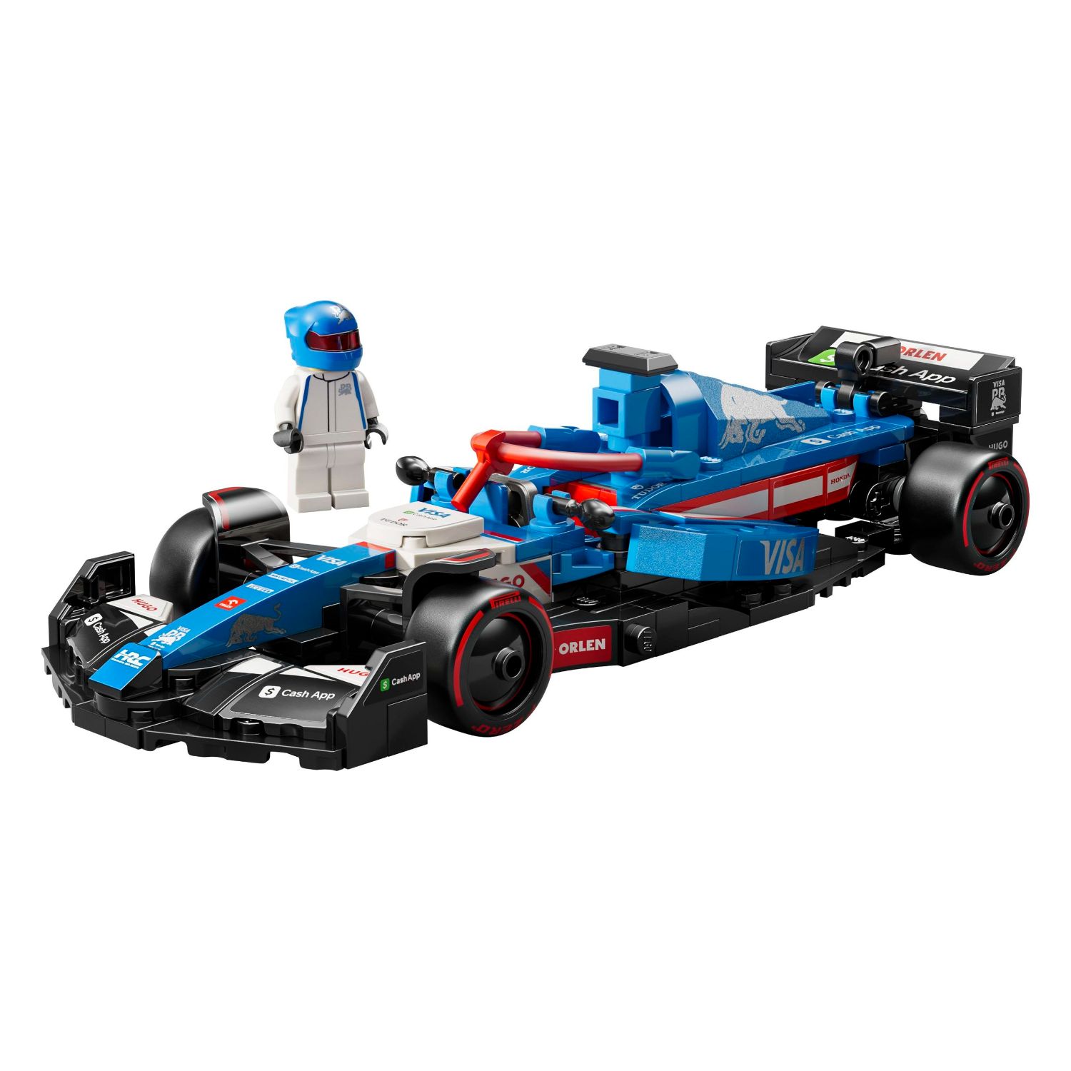 77246_01 Auto De Carreras Visa Cash App VCARB 01 LEGO Speed Champions - 248 Piezas - Imagen 1